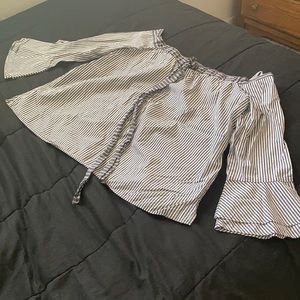 LOFT by Ann Taylor off the shoulder shirt